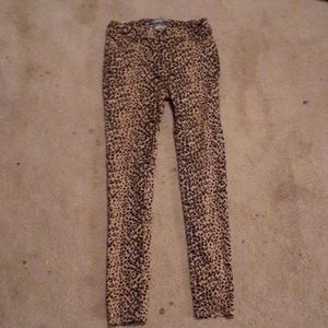 Cheetah pants